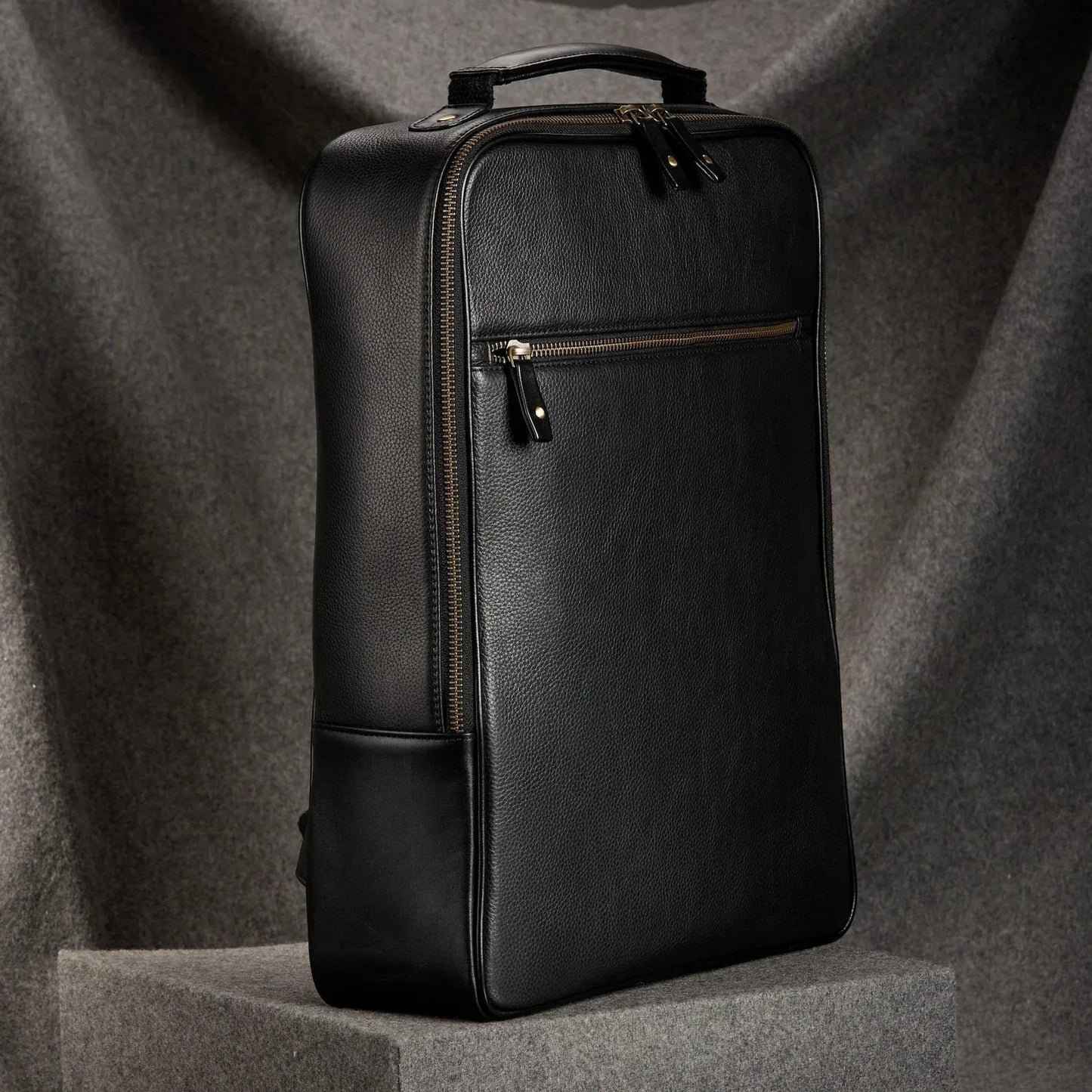 mens leather backpack leather laptop backpack for men