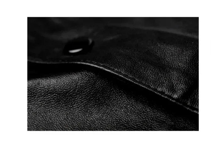 Motorcycle Leather Vest Men – Black Riding Leather Vest