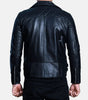 Mens Black Biker Leather Jacket Quilted – Real Leather Jacket