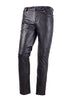 Dark Brown Leather Pants Men Real Leather Trousers