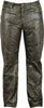 Mens Distressed Leather Pants Real Leather Trousers Men