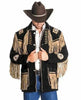Mens Fringe Suede Jacket Native American Western Style