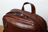 leather backpack for men mens leather laptop backpack