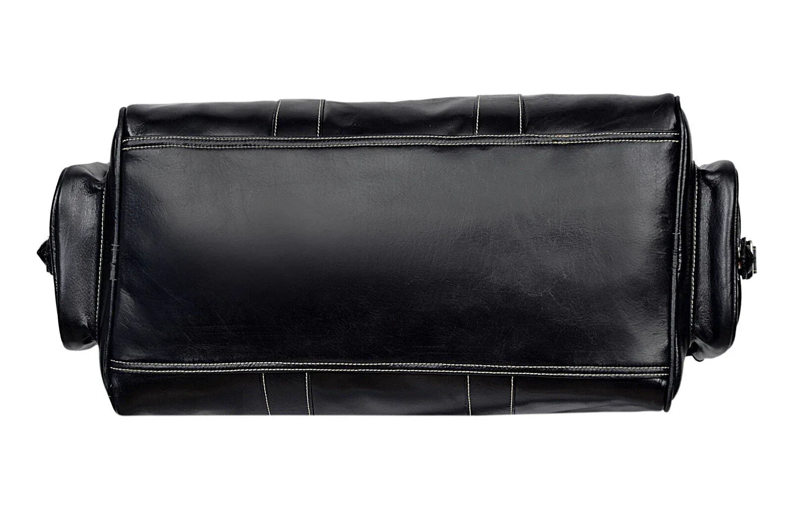 custom leather duffel bag genuine cowhide leather travel bag mens