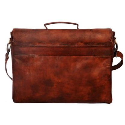 Best leather briefcase for men laptop bag