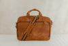 Genuine Leather Satchel Bag For Men Laptop Work Messenger Bag