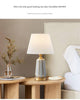 Minimalist ceramic touch table lamp for bedroom