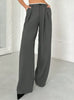 Women Wide Leg Suit Pants