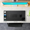 Leather desk pad with magnetic charging side panel