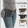 genuine leather waist pouch bag