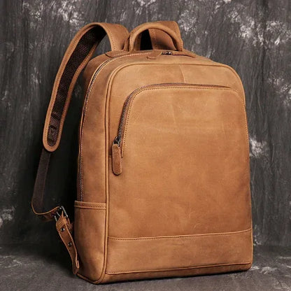 Premium Leather Office Backpack
