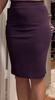 High Waisted Knee Length Pencil Skirt