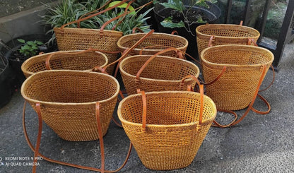 Rattan Ata Tote Bag Real Natural