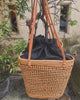 Rattan Basket Beach Bag