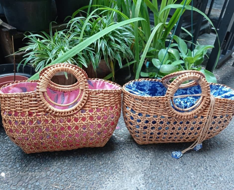 Natural Water Hyacinth Shoulder Bag