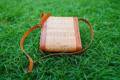 Rattan Crossbody Bag Bali