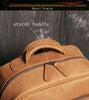 Premium Leather Office Backpack