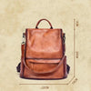 Real Leather Travelling Backpack