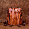 Real Leather Travelling Backpack