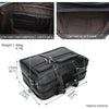 Mens leather briefcase 17 inch laptop bag
