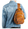 Real Leather Retro Mini Backpack
