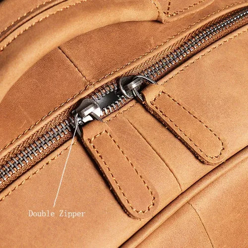 Premium Leather Office Backpack