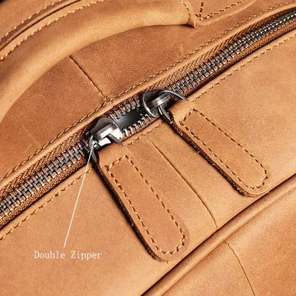 Premium Leather Office Backpack