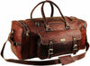 Extra Large Genuine Leather Travel Bag for Men