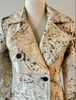 Women Cowhide Trench Coat for Rodeo & Western Style