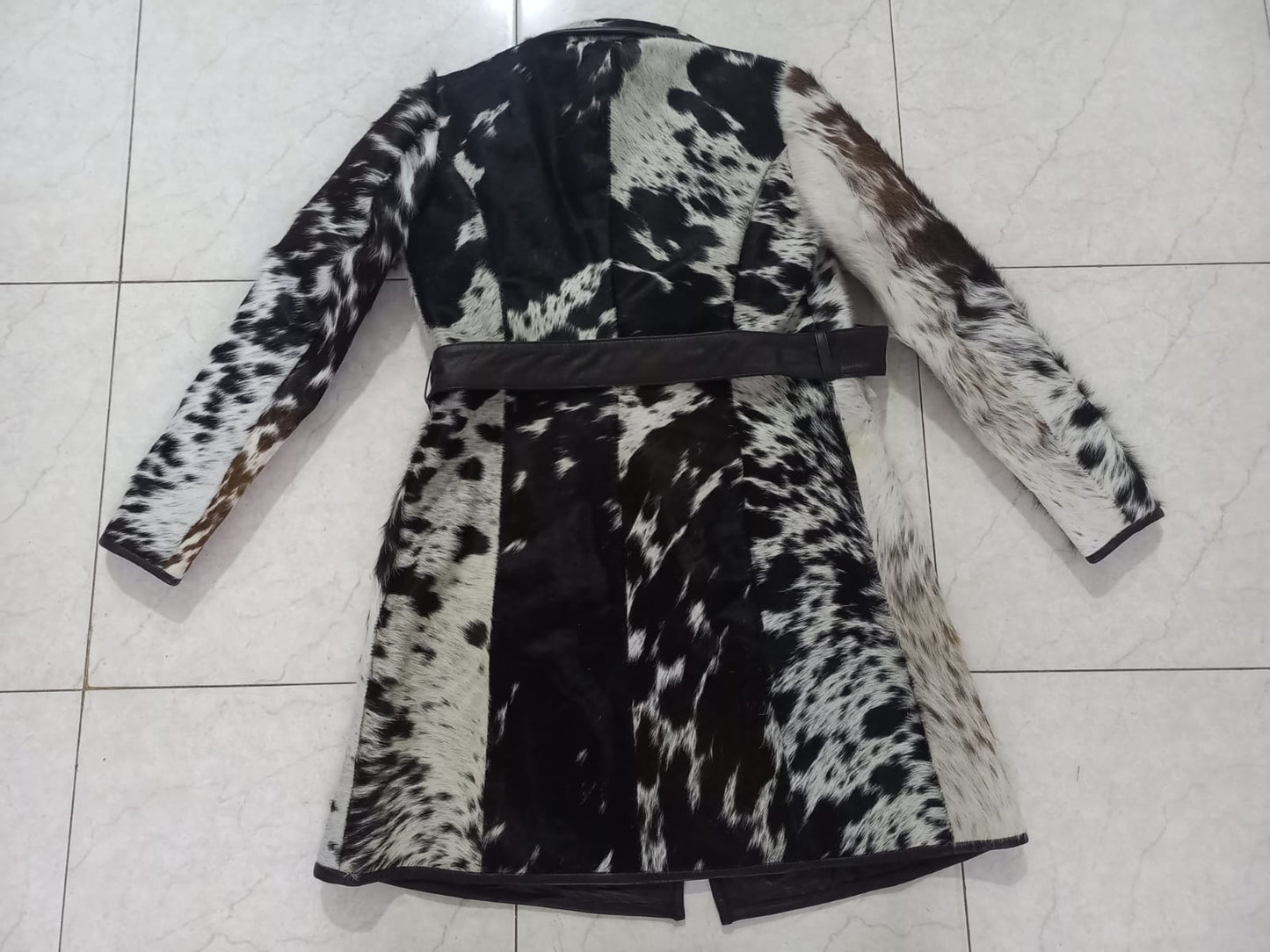 Women Hair On Cowhide Coat