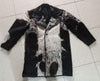 men cowhide jackets black brown white