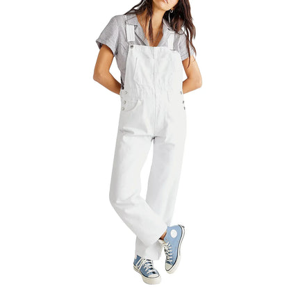 Denim Overalls for Women | Casual Jean Overall Outfit 4 S