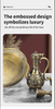 Antique bronze dragon phoenix wine serving set