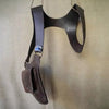 Genuine Leather Underarm Holster Wallet