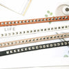 Women faux leather belt with metal studs