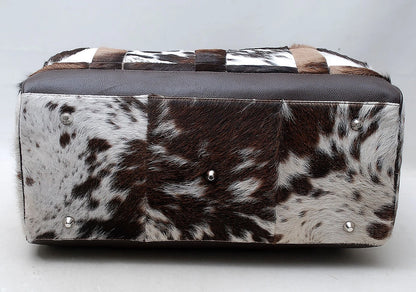 cowhide travel bag real leather duffle