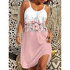 Summer Sleeveless Floral Print Women Sundress