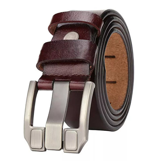 Slim Fit True Leather Belt for Men