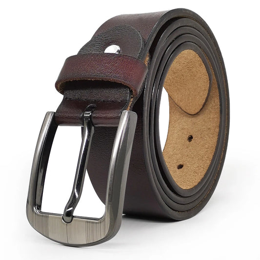 Extra Long Soft Leather Belt for Jeans