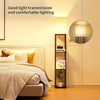 Corner Standing Lamp with Storage for Bedroom & Living Room
