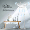White Dimmable LED Floor Lamp Touch Control Dual Light
