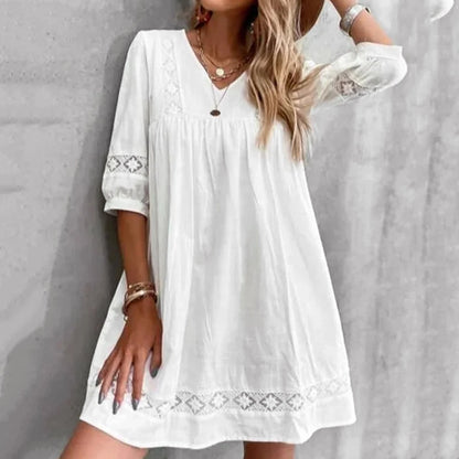 Boho Sundress Casual Summer Lace Dress