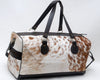 Western Cowhide Travel Bag for Weekend