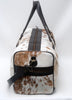 Western Cowhide Travel Bag for Weekend