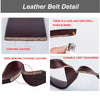 Real Leather Casual Belts for Jeans Men's