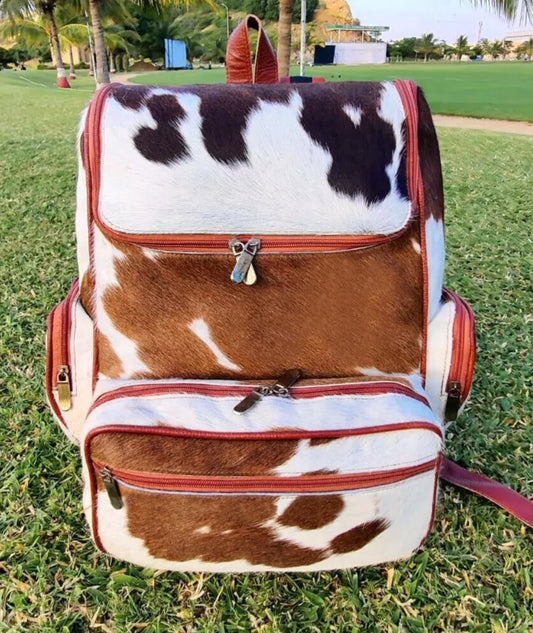 Real Cowhide Knapsack