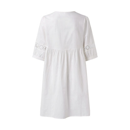Boho Sundress Casual Summer Lace Dress