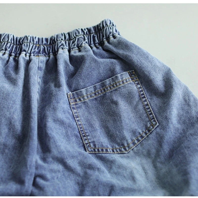 Women’s Loose Fit Baggy Denim Jean Wide Leg