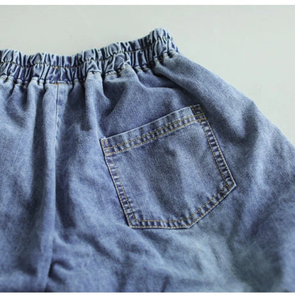 Women’s Loose Fit Baggy Denim Jean Wide Leg
