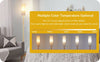 Corner Reading Floor Lamp with Remote Gold Standing Light